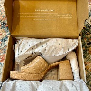 Dolce Vita Marsha Block Heels in Cafe